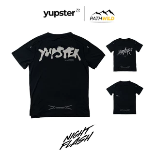 YUPSTER UNISEX RUNNING T-SHIRT NIGHTFLASH COLLECTION เสื้อวิ่ง Yupster รุ่น Nightflash ผ้าแห้งเร็ว ลดการเสียดสี