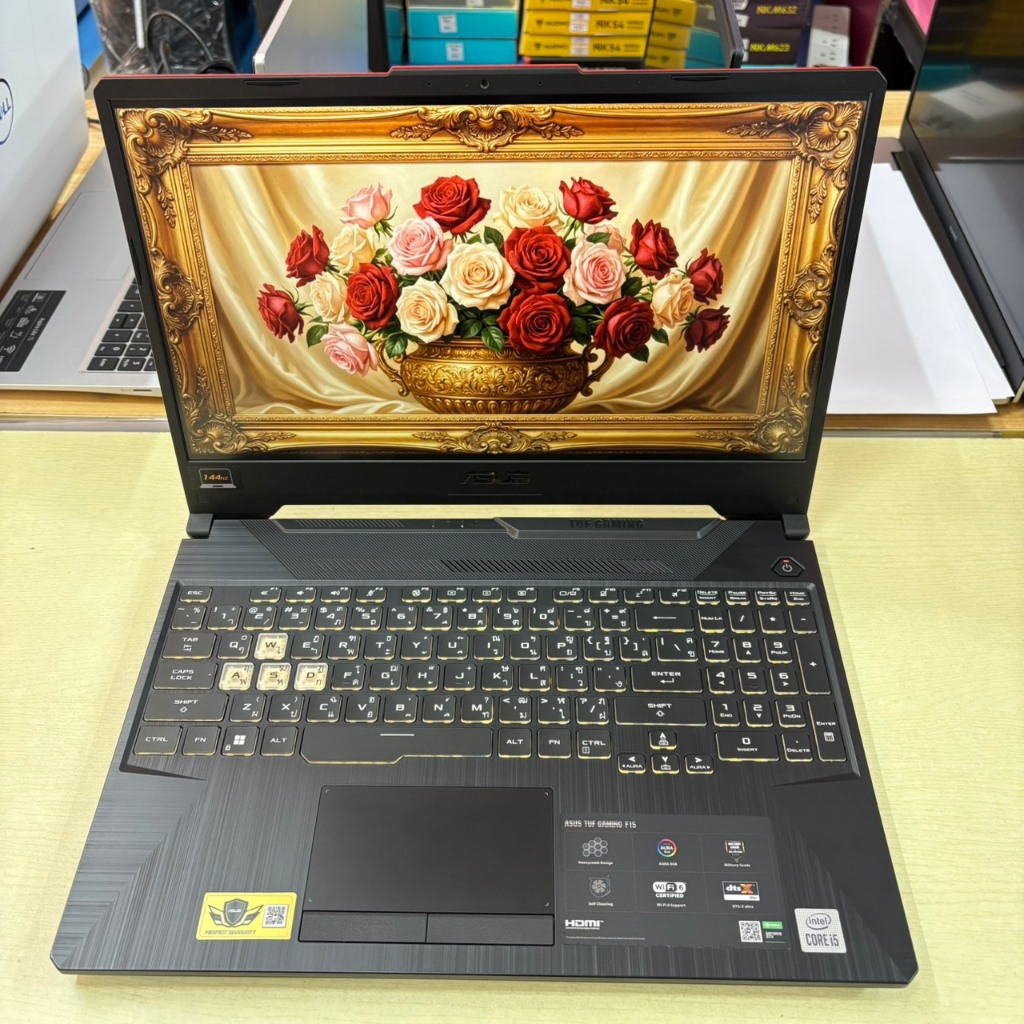 ASUS  TUF  GAMING  F15  FX506LHB – HN323W  สภาพเครื่อง  95%