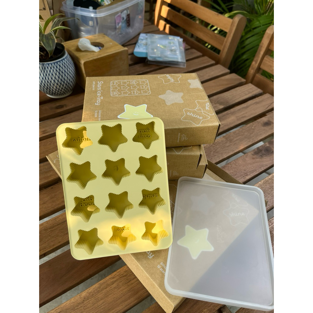 hako Silicone Ice Tray : Star ถาดน้ำแข็งซิลิโคนรูป ดาว [ Food Grade ]