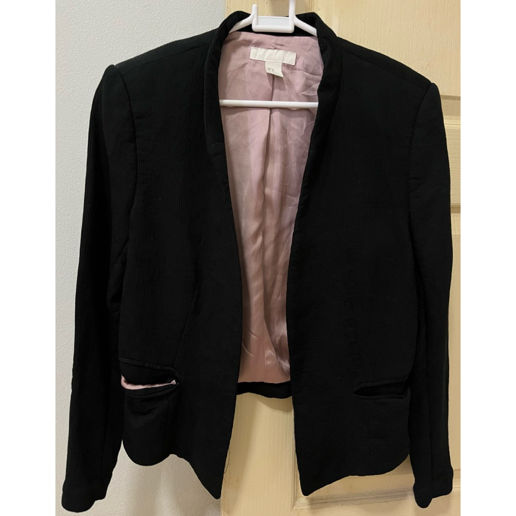 Blazer H&M ดำ มือสอง พร้อมส่ง
