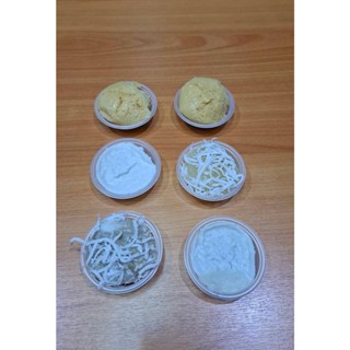 ถ้วยขนมตะไล พลาสติก PP  ถ้วยพลาสติกนึ่งได้ [แพ็ค 100 ชิ้น]