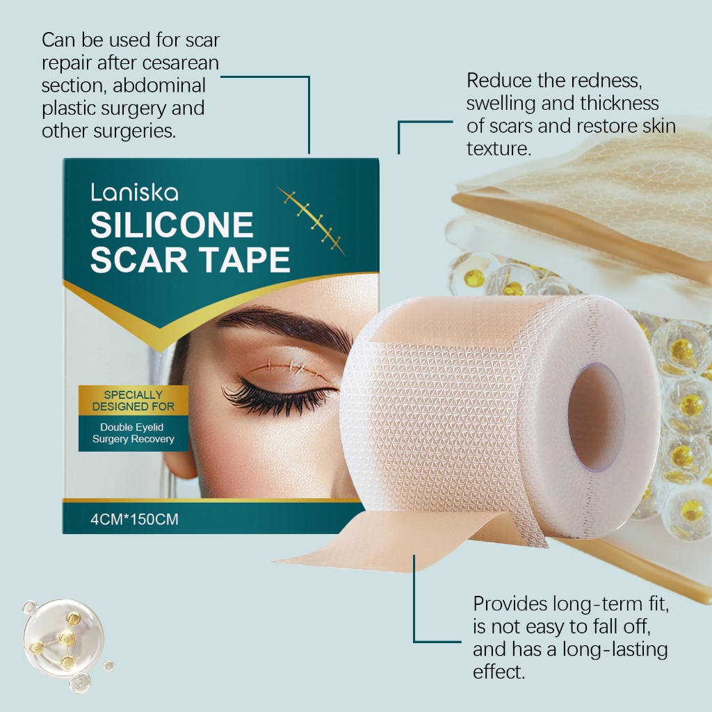 【ขายส่ง】Laniska แพทช์ดูแลผิวซิลิโคน สำหรับการใช้ประจำวัน ให้การดูแลผิวท้องและร่างกายที่ราบรื่น - รูปที่ 2