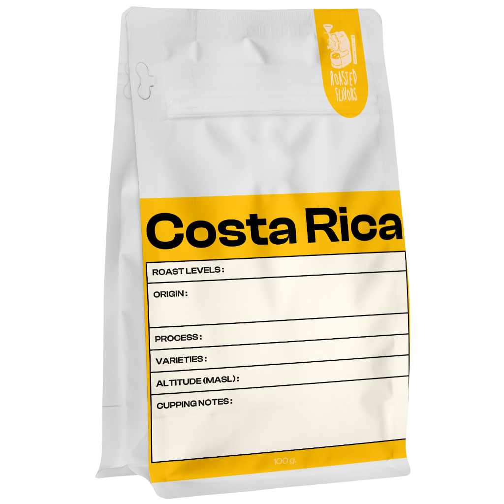 เมล็ดกาแฟคั่ว Costa Rica San Ramon Hummingbird Yeast (washed) 100g.
