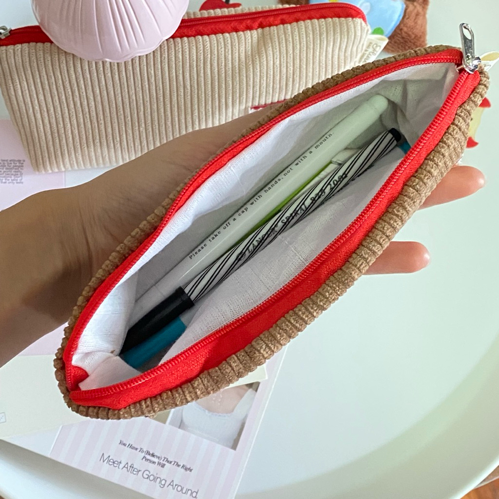 กระเป๋าดินสอ ป้ายลายหมีสุดน่ารัก ใส่เครื่องเขียน รุ่น Sweety bear    flure.bags ราคา ถูกที่สุด ดีลบีเคเค แกลเลอรีภาพที่ 7