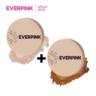 [ ซื้อคู่ถูกกว่า ] EVERPINK Skin Contact Tinted Powder (SPF3…