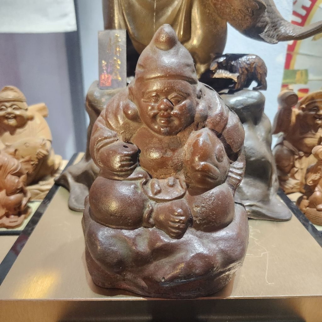 Ebisu เทพอิบิสุ เหล็ก ขนาด 20 cm.