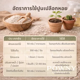 ปูนเปลือกหอย แท้ 100% ฆ่าเชื้อรา แก้ปัญหาใบงอ ใบหยิก รากเน่า เพิ่มแคลเซียม