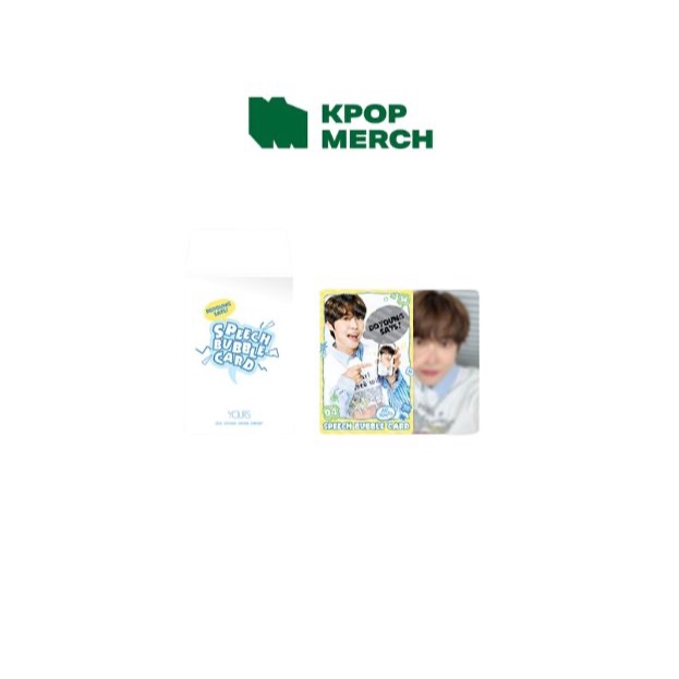 2025 DOYOUNG ENCORE CONCERT 'Yours' MD SPEECH BUBBLE CARD SET