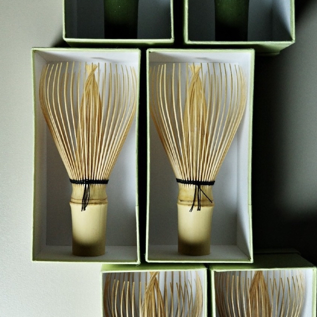 TANGO TANIMURA CHASEN WHITE BAMBOO | แปรงชงชาไผ่ขาว ญี่ปุ่น