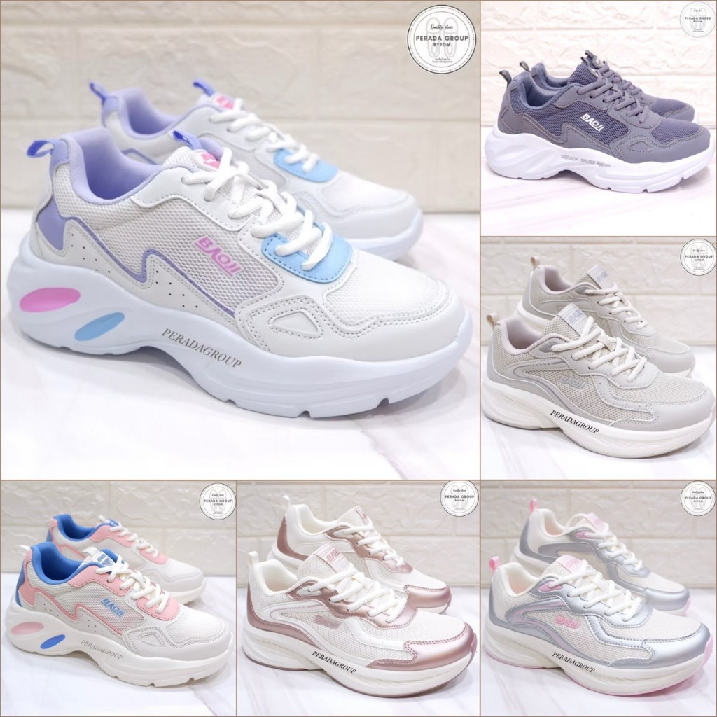 Baoji แท้💯% รองเท้าผ้าใบ รุ่น BJW619 / BJW1181  ไซส์ 37-41