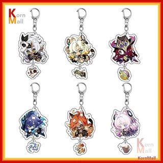 [พร้อมส่ง 1 วัน] พวงกุญแจ ตัวละคร เกมส์ เกนชิน อิมแพค Gen shin Impact Fontaine เก็นชิน Furina Neuvillette Chiori Ororon