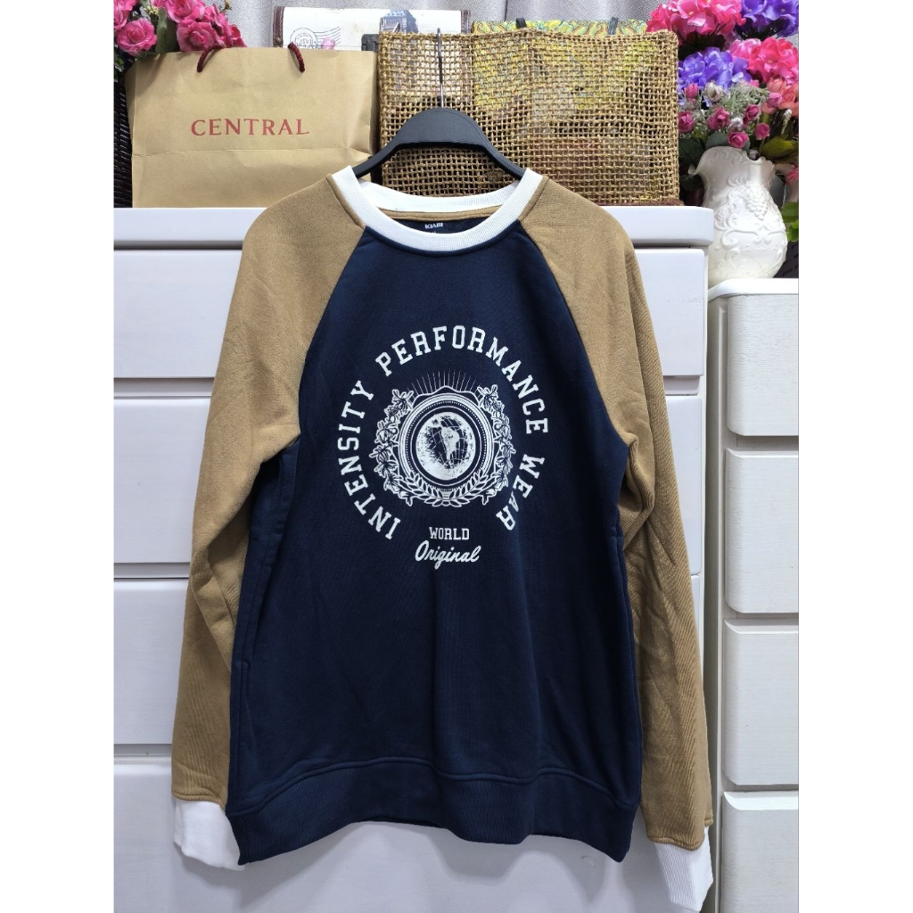 Kiabi เสื้อแขนยาวกันหนาวสีน้ำเงิน