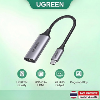 *เสียบไอแพดขึ้นจอทันที* UGREEN USB Type-C to HDMI Adapter 4K…