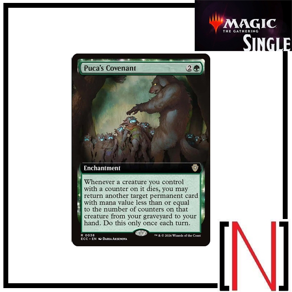 [MTG][Single][ECC] Puca's Covenant ระดับ Rare [ภาษาอังกฤษ]