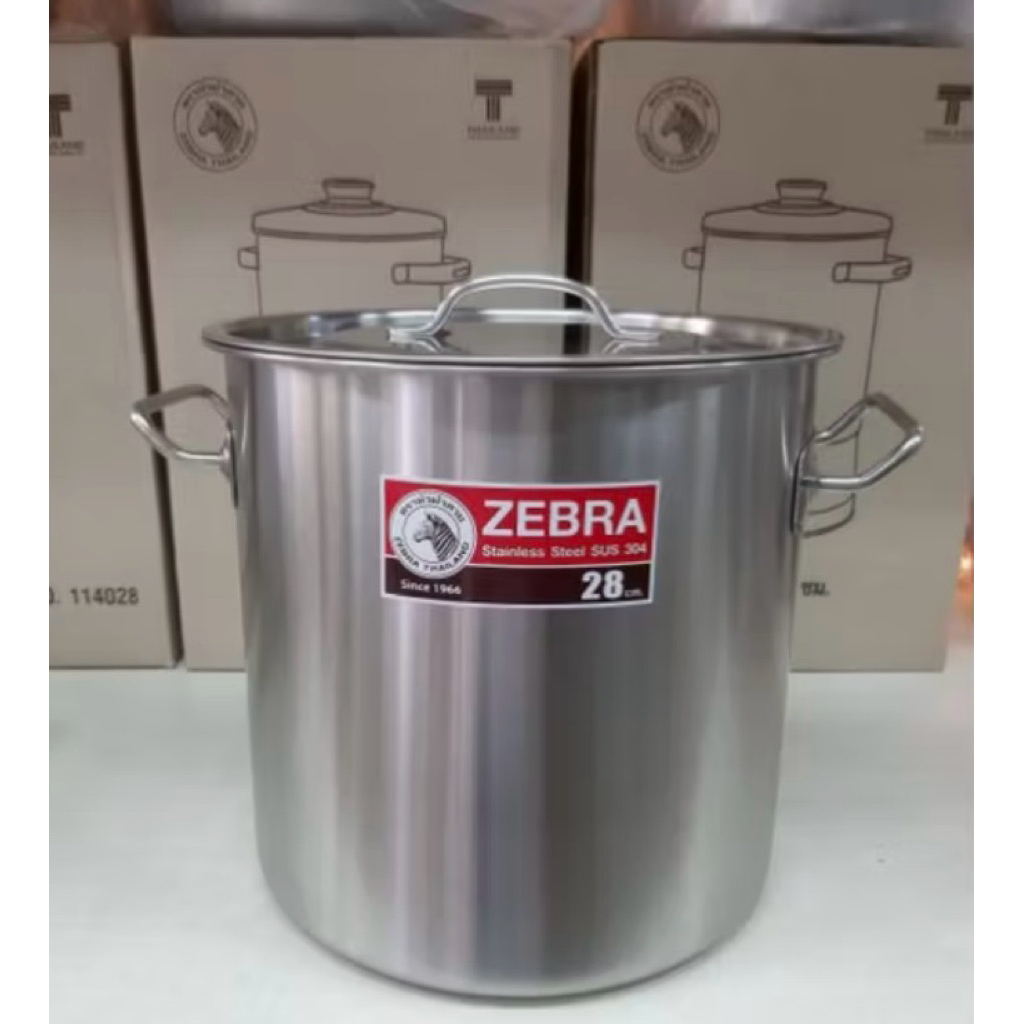 Zebra หม้อสตูว์ Cheffy 28x28 ซม. ตราหัวม้าลาย 171078