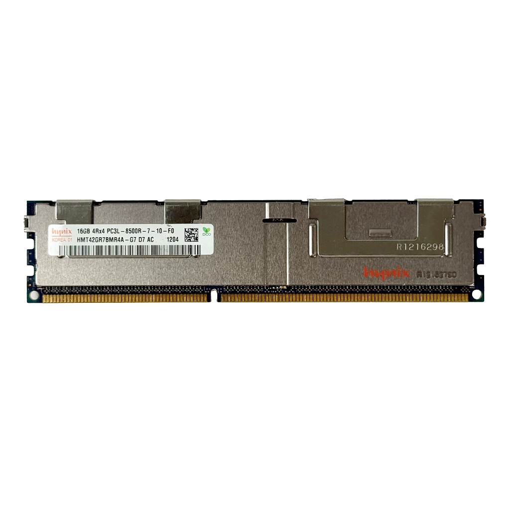 Hynix แรมเซิร์ฟเวอร์ 16GB DDR3L Bus 1066 (PC3L-8500R) ECC Registered RDIMM 4Rx4 | RAM Server Worksta