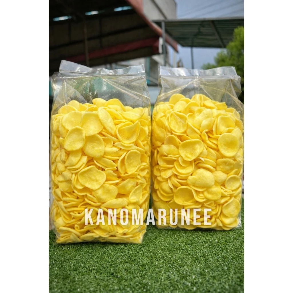 ข้าวเกรียบข้าวโพด🌽1กก.(2x500กรัม) (**SET500g=2ถุง**)
