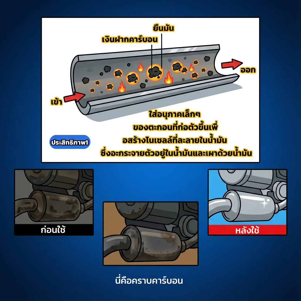 น้ำยาล้างหัวฉีดLIBITU เบนซิน สูตรใหม่ ล้างแคต ลดควันดำ เครื่องเดินเรียบ ประหยัดน้ำมัน thumbnail 9