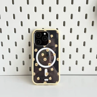amuse stuff-Color Pop Bumper Case🍭 เคสขอบสีด้านหลังใส มีแม่เหล็ก