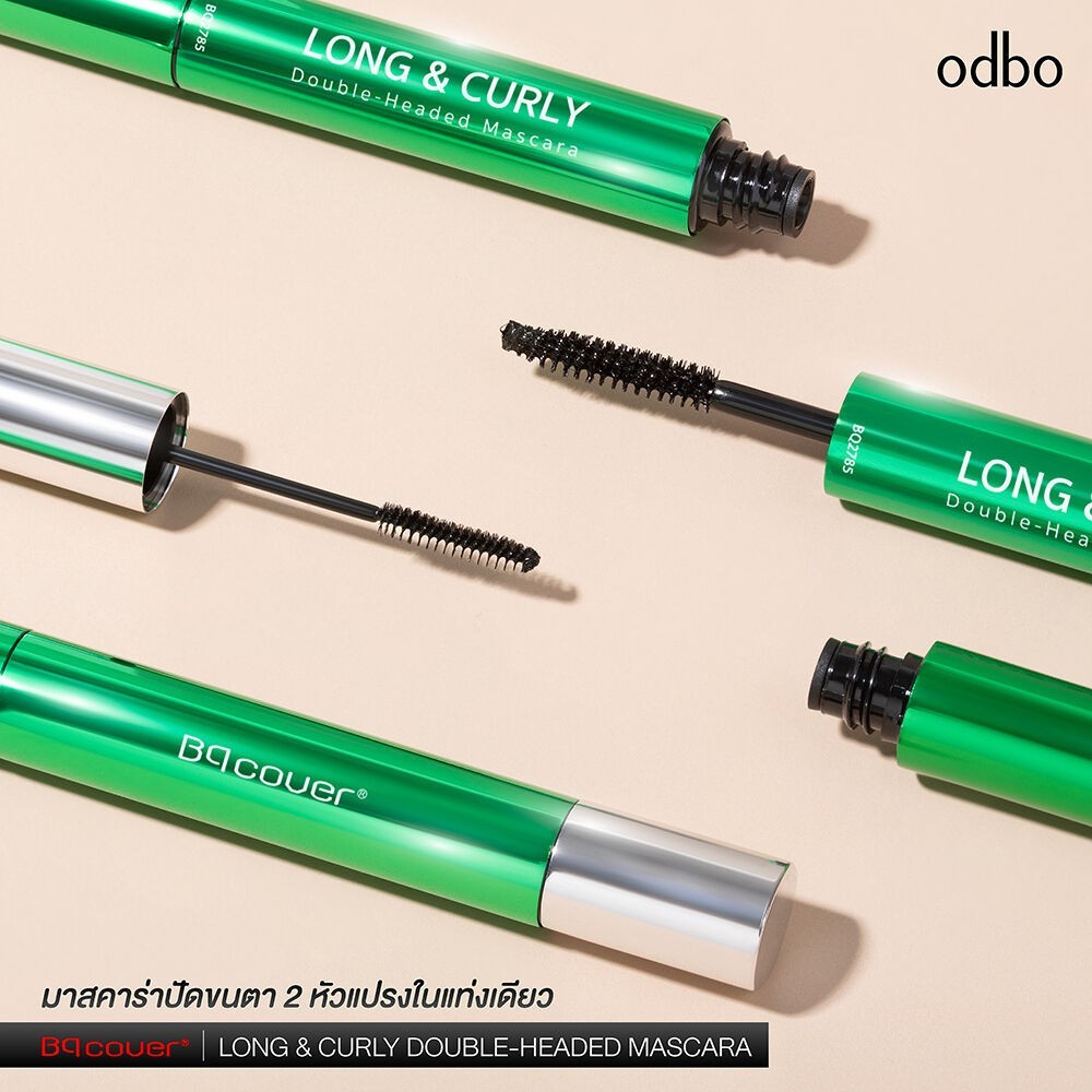 ODBO BQ Cover Long & Curly Double-Headed Mascara 4.5g + รูปที่ 4