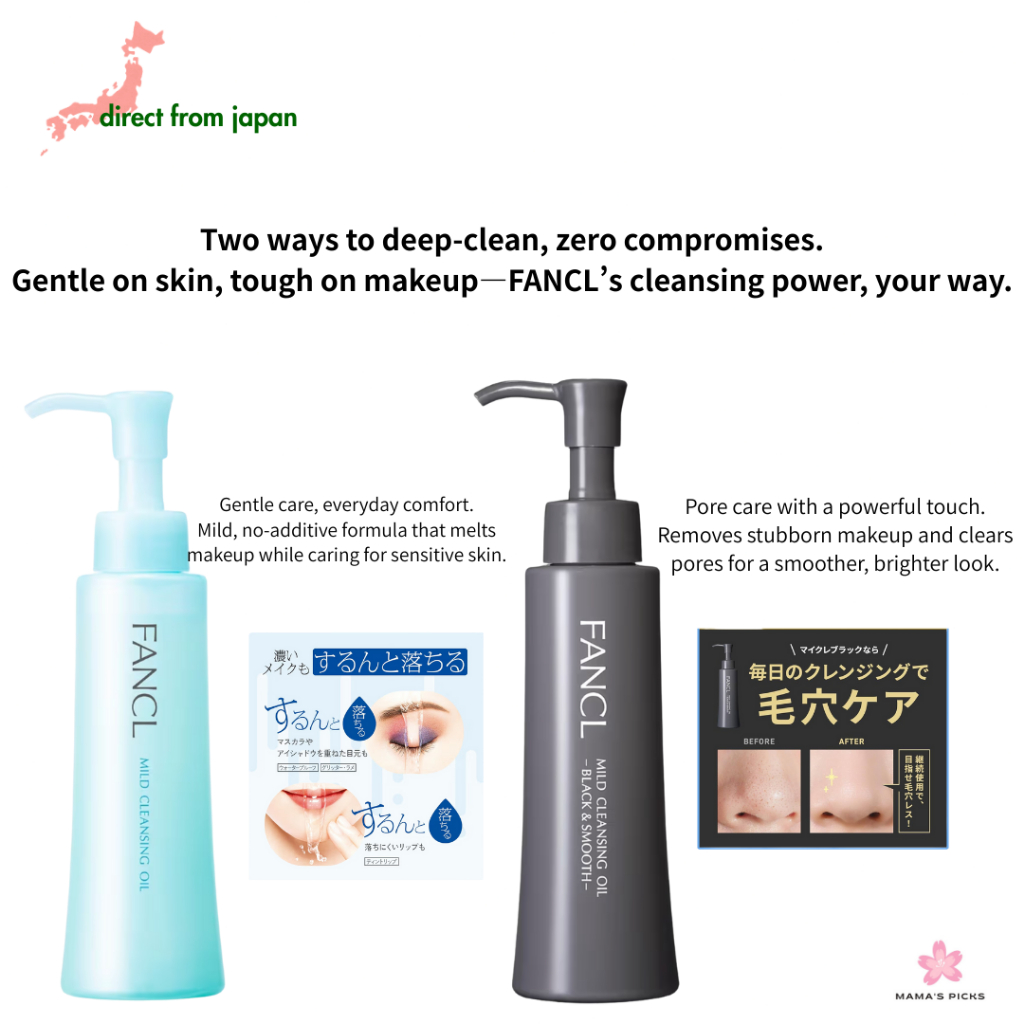 【Direct From Japan】FANCL Mild Cleansing Oil 120ml– Clean Skin, Every Day