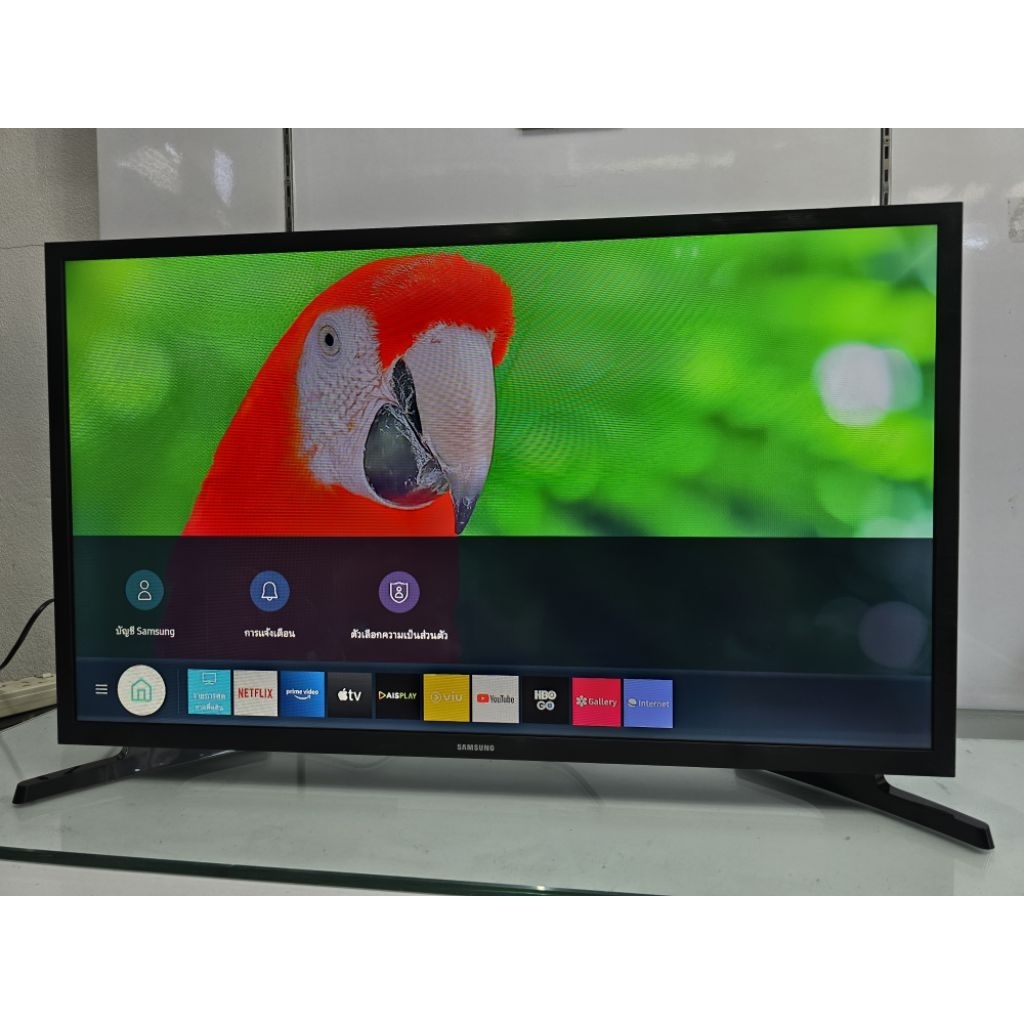samsung สมาร์ททีวี 32 นิ้ว มือ2 "ไม่มีขาตั้ง" รุ่น UA32T4300KXXT