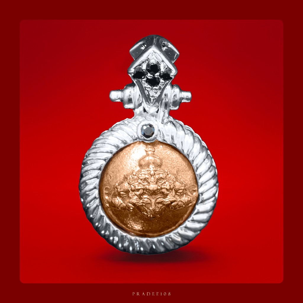 ลูกนิมิต พระราหูทรงครุฑ เลี่ยมกรอบ เสริมโชคดี Luk Nimit Phra Rahu ราคา ถูกที่สุด ดีลบีเคเค แกลเลอรีภาพที่ 3