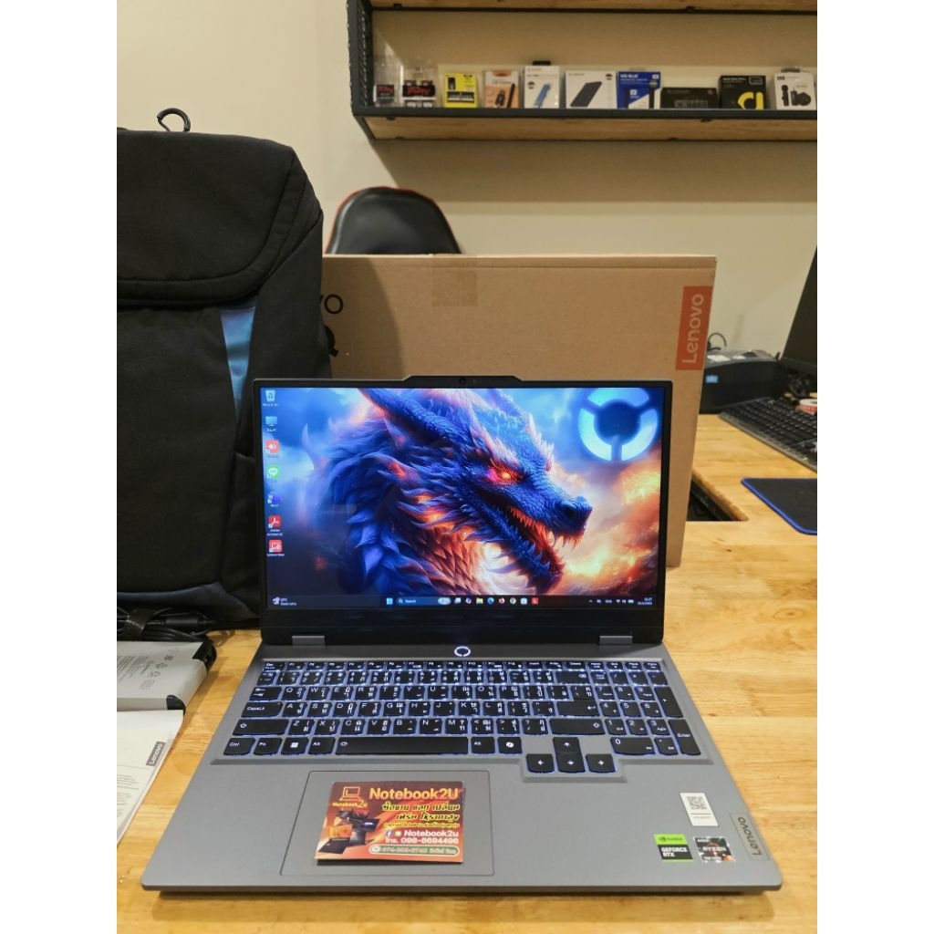 Lenovo LOQ15-83JC003MTA (144Hz sRGB100%) R5-7235HS RTX3050.6GB  RAM16GB SSD512GB สภาพนางฟ้า99%