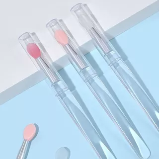 BRUSH-LIPBALM🌈 แปรงซิลิโคลนเบลนด์ลิป เกลี่ยคอนซีลเลอร์ ขนาดพกพา ซิลิโคนนุ่มพิเศษ แปรงแต่งหน้าลิปนุ่มแบบใช้ซ้ําได้🌈
