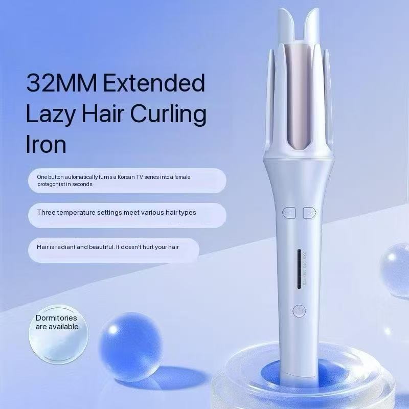 เครื่องม้วนผมอัตโนมัติ แกนม้วนผม28MM - 32mm ที่ม้วนผม ผมสวยภายใน5นาที.เครื่องหนีบผม รูปที่ 4