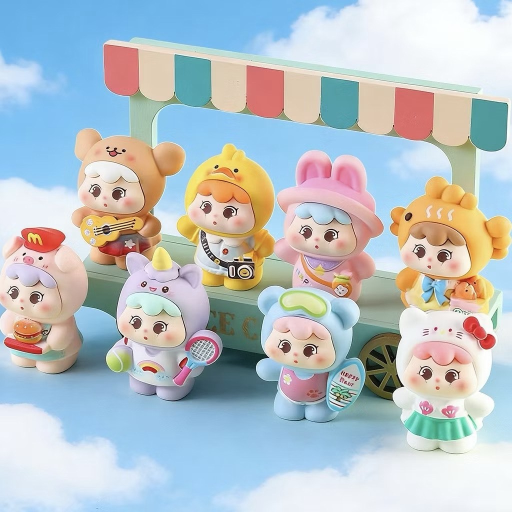 💗พร้อมส่งในไทย💗 Baaby Girl ชุดท่องเที่ยว เนื้อแมต 🌈แบบสุ่มสี 🌈ราคาต่อตัว