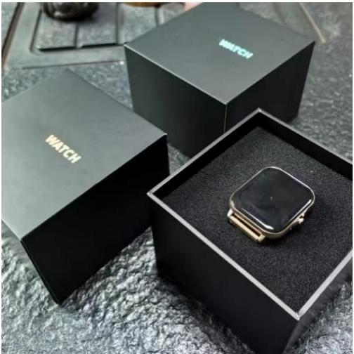 Neutral universal smart sports watch packaging box, black sky and earth box-model13