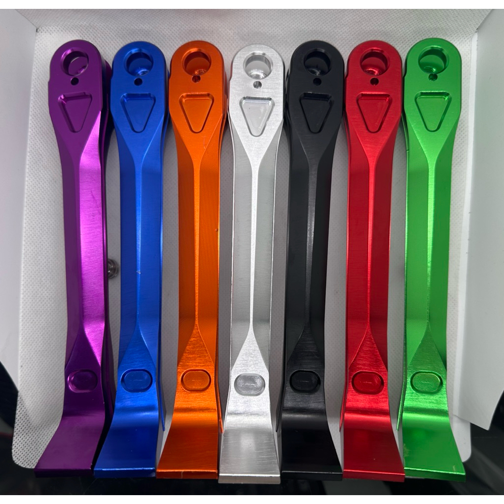 ขาตั้งข้างมิเนียม(โหลด) V1 ยาว 18 cm สำหรับGiorno+125 Lead125 Forza สินค้ามีพร้อมส่งเลือกสีได้ ยาว 20cm