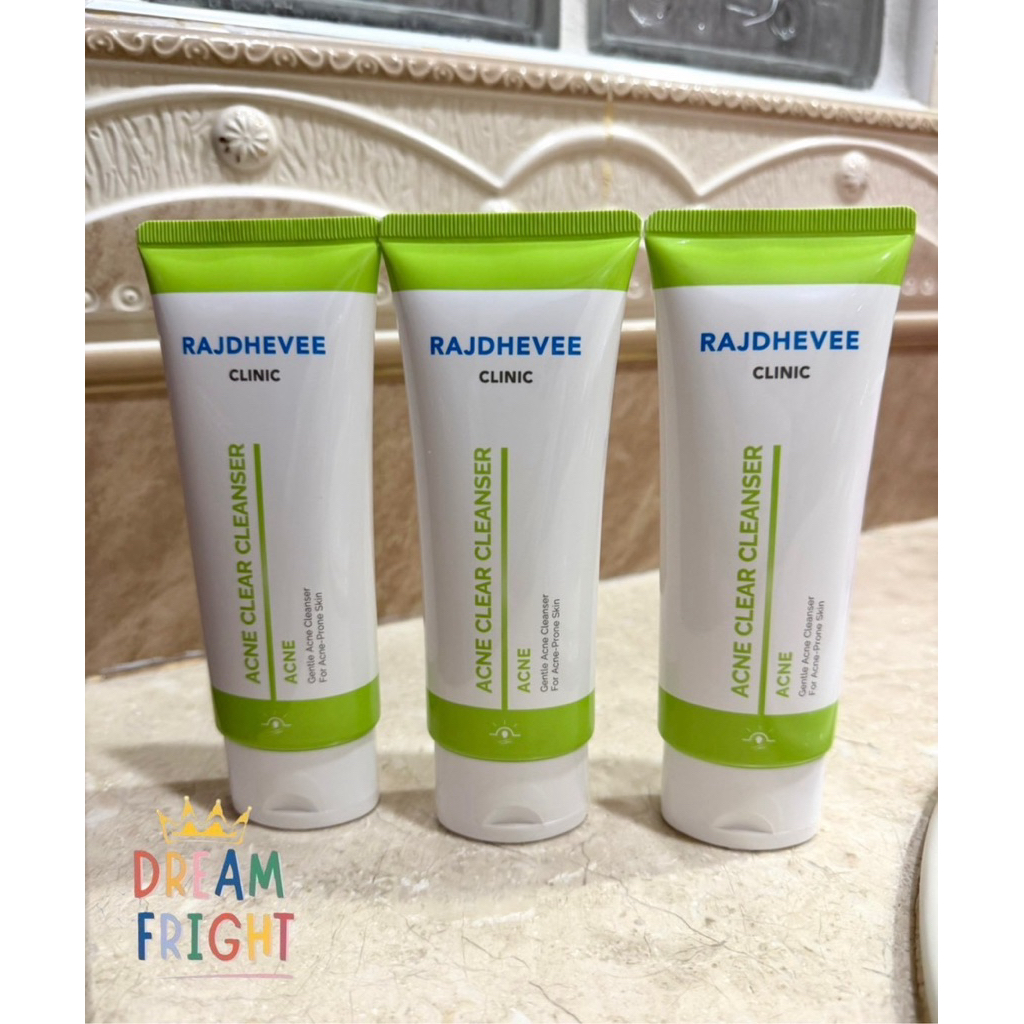 Acne Clear Cleanser ราชเทวีคลินิก เจลล้างหน้า ขนาด 100 กรัม สำหรับผิวเป็นสิว