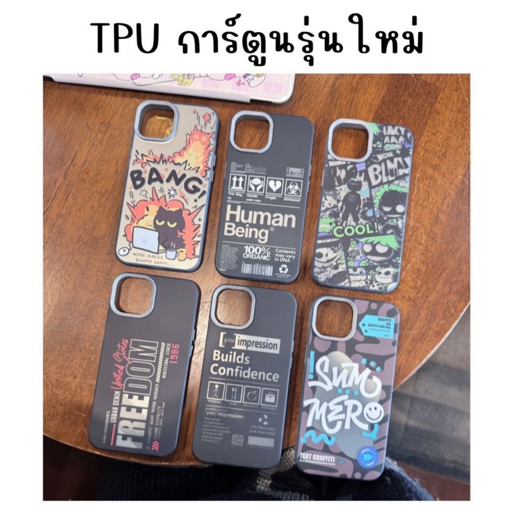 เคสมือถือ สำหรับรุ่น OPPO A6X เคสกล้องเทาเปิดกล้อง กล้องยกนูนสูงกันกระเเทก เคสลายเท่ห์วินเทจ สินค้าพร้อมส่งจากไทย!!