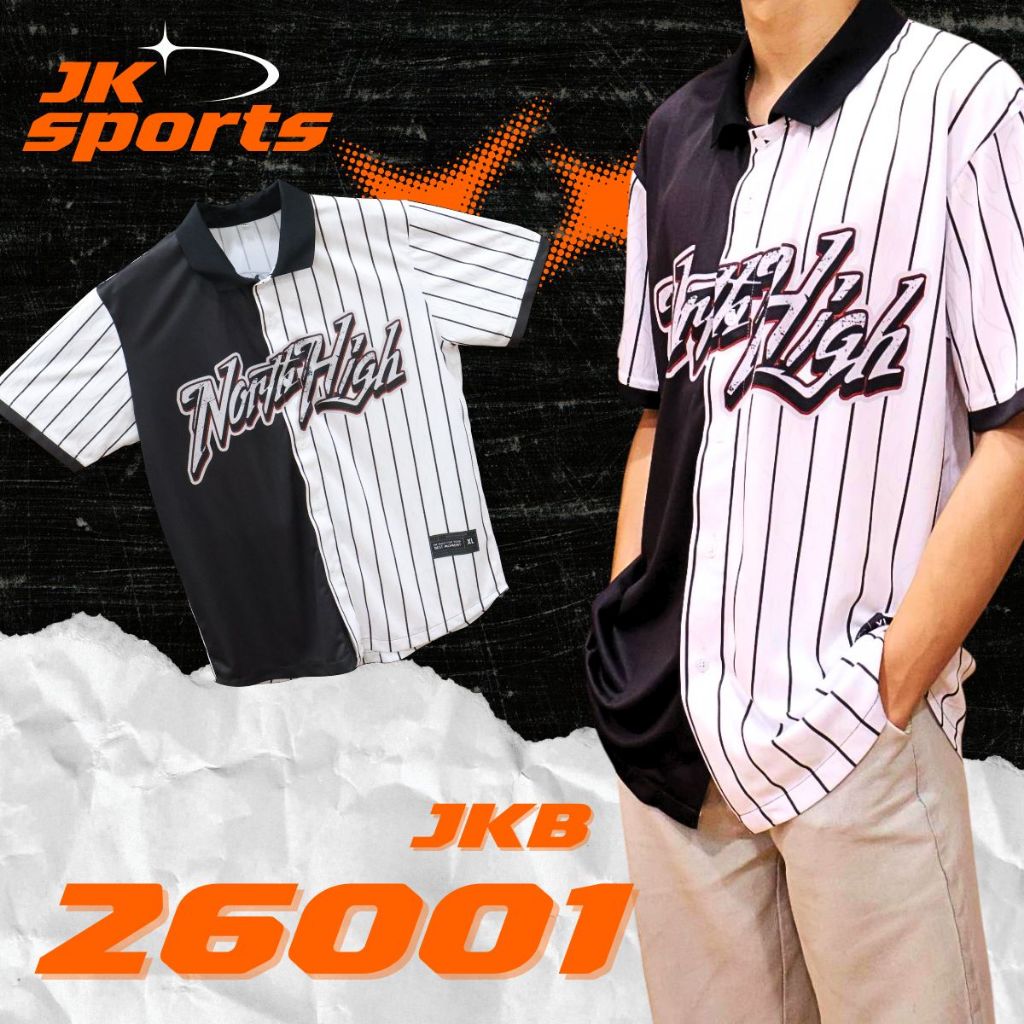 JK SPORTS –  เสื้อเบสบอล คอปก แขนสั้น แห้งเร็ว ระบายอากาศ ใส่สบาย ทุกเพศ กันน้ำ สำหรับกีฬา ออกกำลังกาย ดีไซน์ทันสมัย ราคา ถูกที่สุด ดีลบีเคเค