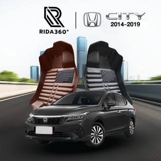 [RIDA360°] พรมรถยนต์ HONDA CITY 2014-2019 พรมปั๊มขึ้นรูปชิ้น…