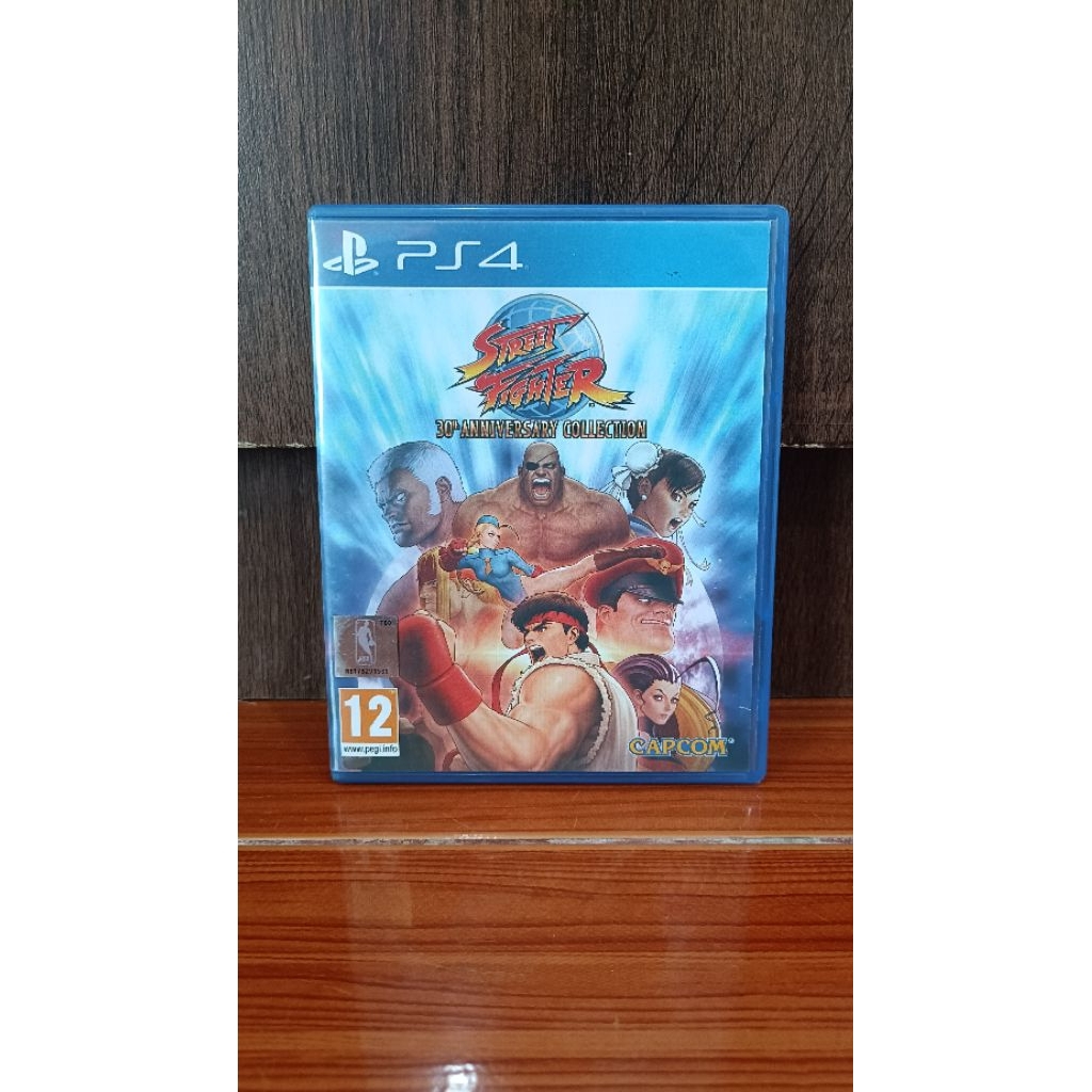 PS4 แผ่น ps4 Street Fighter:30th Anniversary collection มือ 2