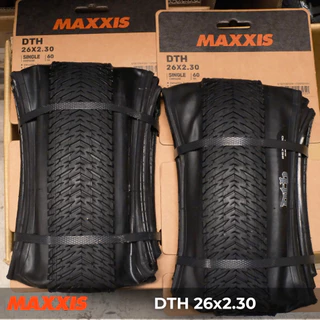 ยางนอกพับ MAXXIS รุ่น DTH 26x2.15 EXO ขอบแก้ว / 26x2.30 EXO ขอบแก้ว / 26x2.30 ขอบดำ