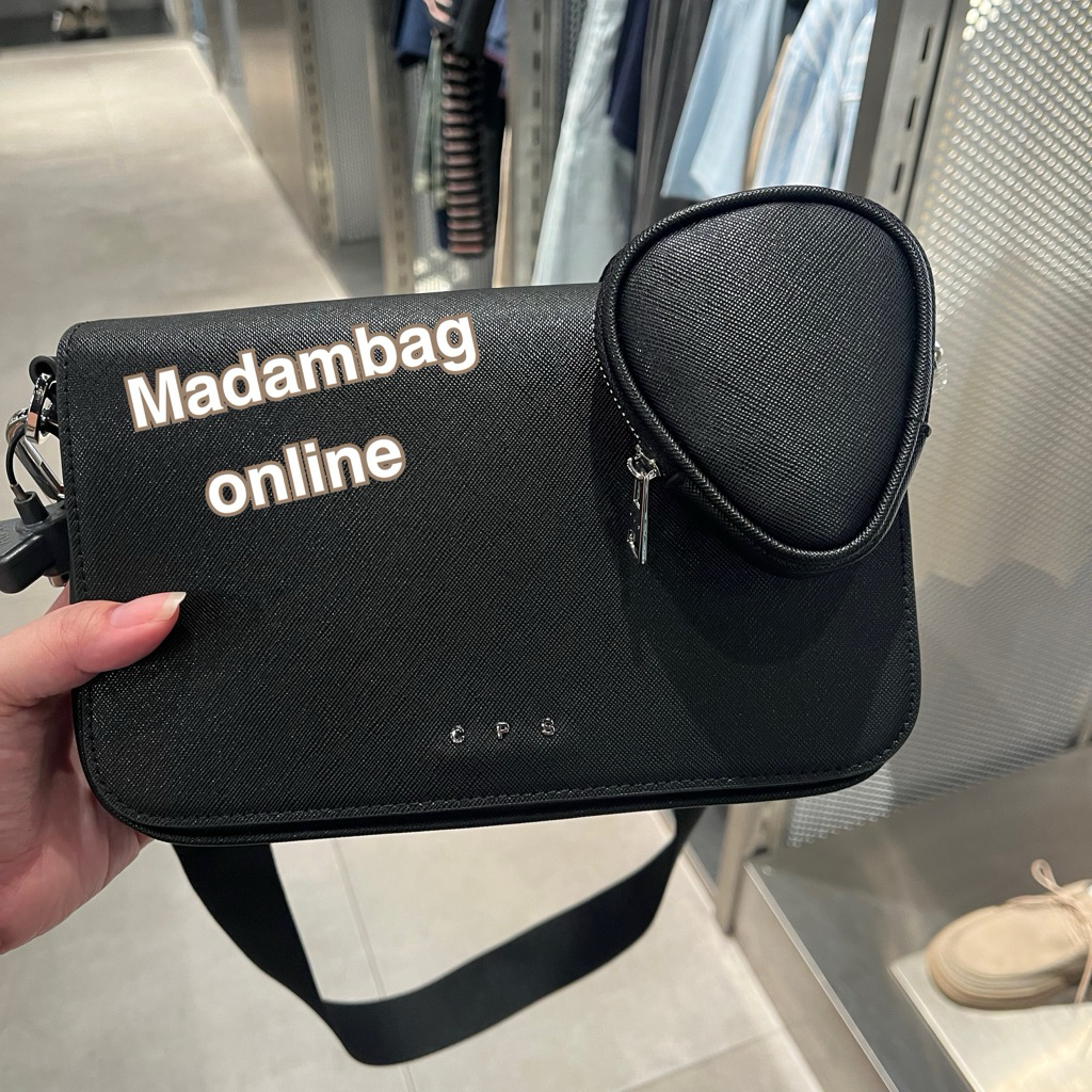 CPS CHAPS  Logo Messenger Bag กระเป๋าสะพายข้าง คาดอก แท้จากช็อป