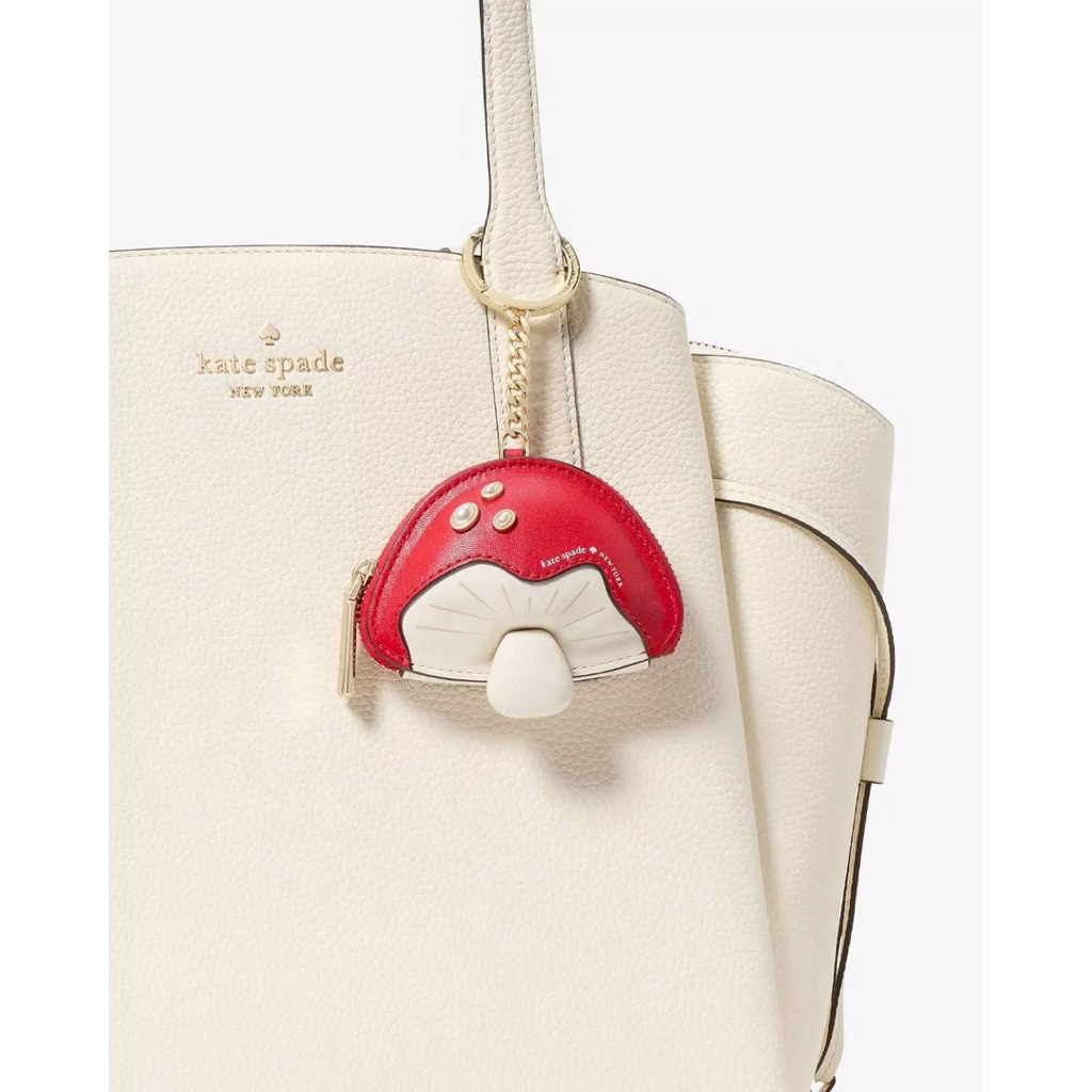 🎀(สด-ผ่อน) แคท เสปด KL929 3d Mushroom Bag Charm พวงกุญแจ กระเป๋าใส่เหรียญ - รูปที่ 4