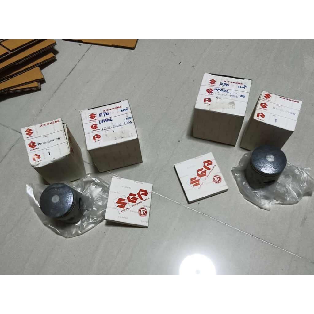 ชุดลูก/แหวน...SUZUKI​ F70...แท้ใหม่...