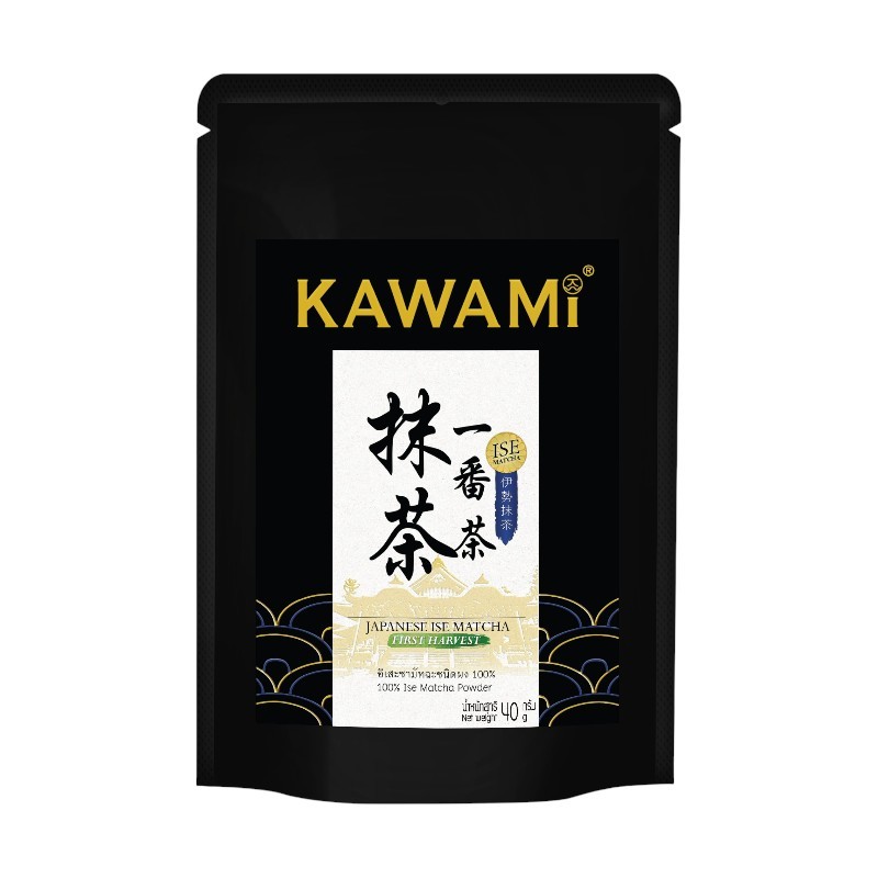 Kawami อิเสะ มัทฉะ เกรดพิธีการ 100% 40g.