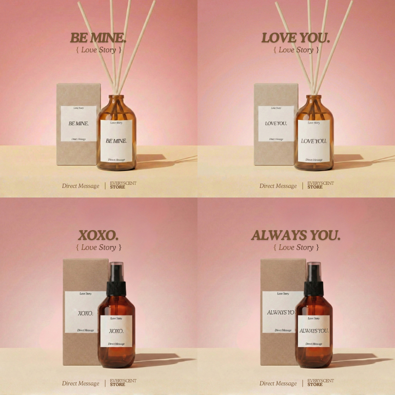 Direct Message Love Story Collection Diffuser Multi-spray ก้านไม้หอมกระจายกลิ่น สเปรย์ น้ำหอม ของขวั