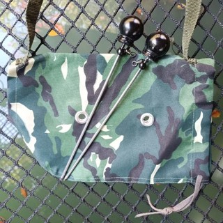 ถุงเชลยใส่ไก่ป่า..ผ้าลายพลางมีรูระบายอากาศและสายสะพายคละลาย+…