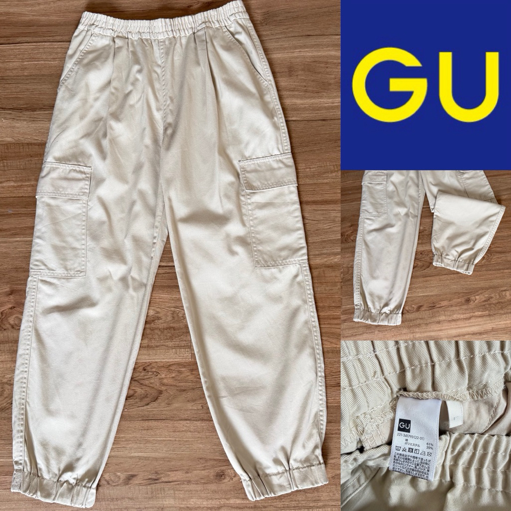 A012_GU กางเกงCargo Jogger….