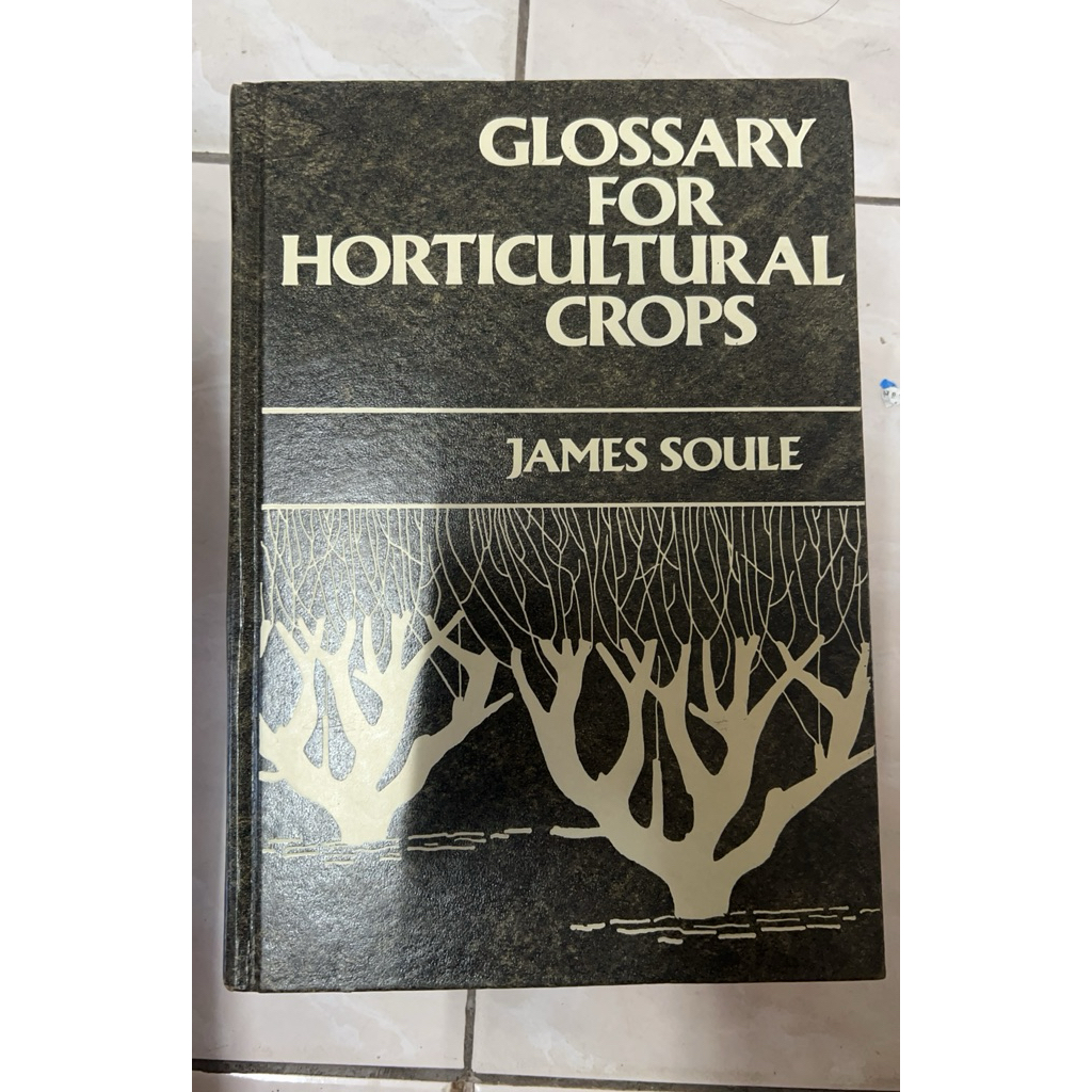 glossary for horticultural crops มือสอง