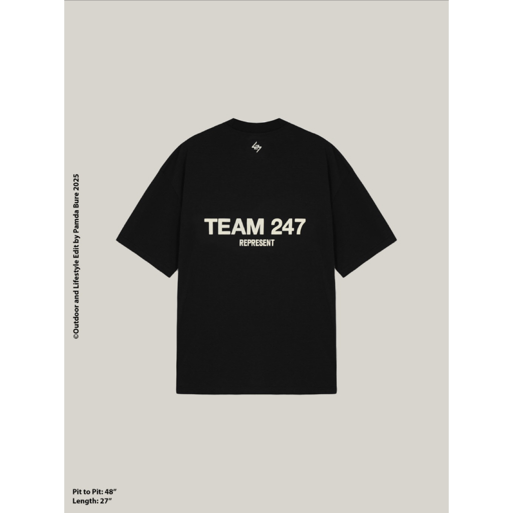 🚩Team 247 Oversized T-Shirt พร้อมส่ง