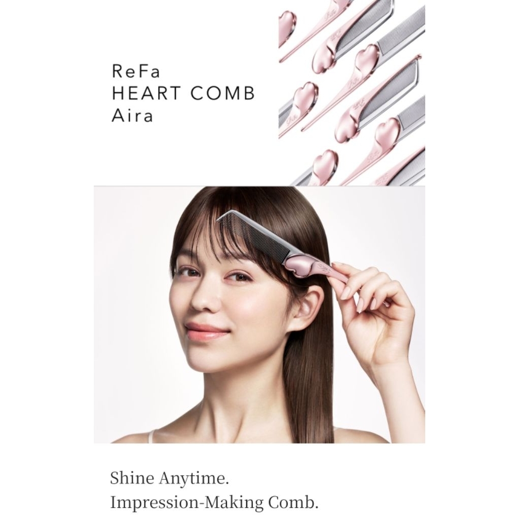 Refa Heart Comb Aira