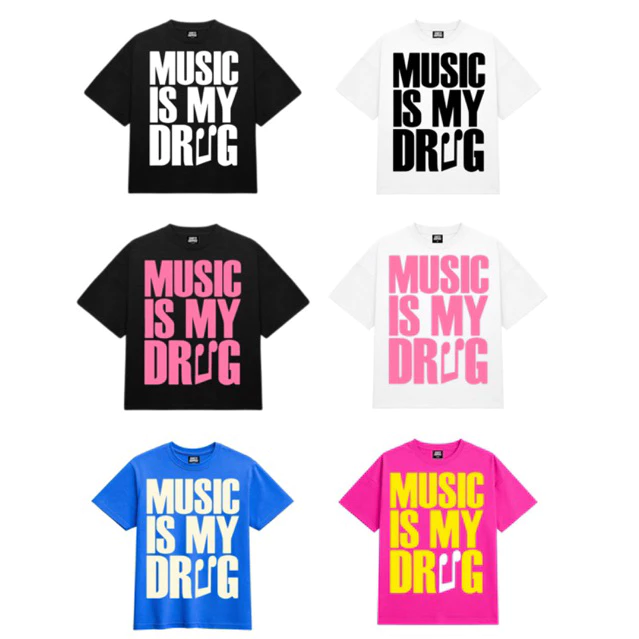 เสื้อยืด “ MUSIC IS MY DR¥G” limited edition unisex